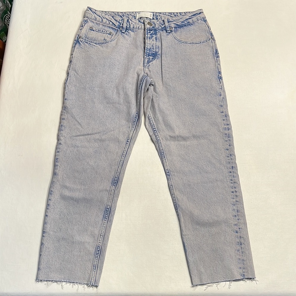 ASOS Design Straight Leg Pants In Washed Lavender - Picture 4 of 8